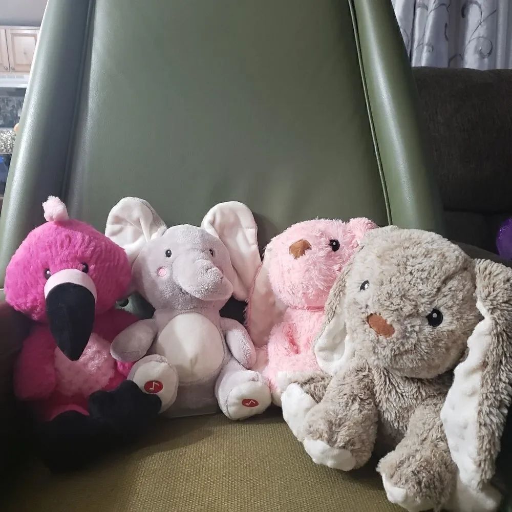 Spark Create Imagine Lot of 4 Plush Stuff Animals